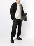 Uma Wang two-tone buttoned jacket