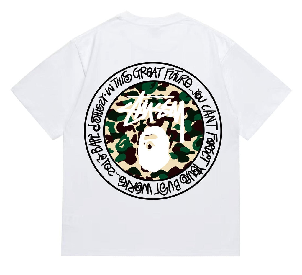 BAPE Circular Camo Graphic T-Shirt