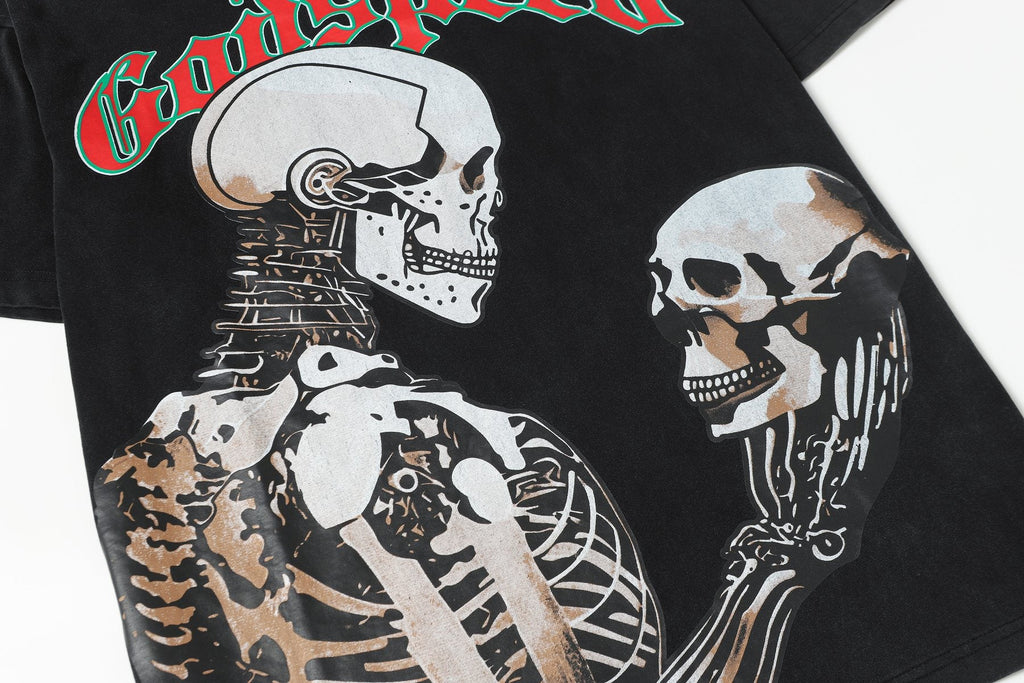 Godspeed Skeleton Graphic Short-Sleeve T-Shirt