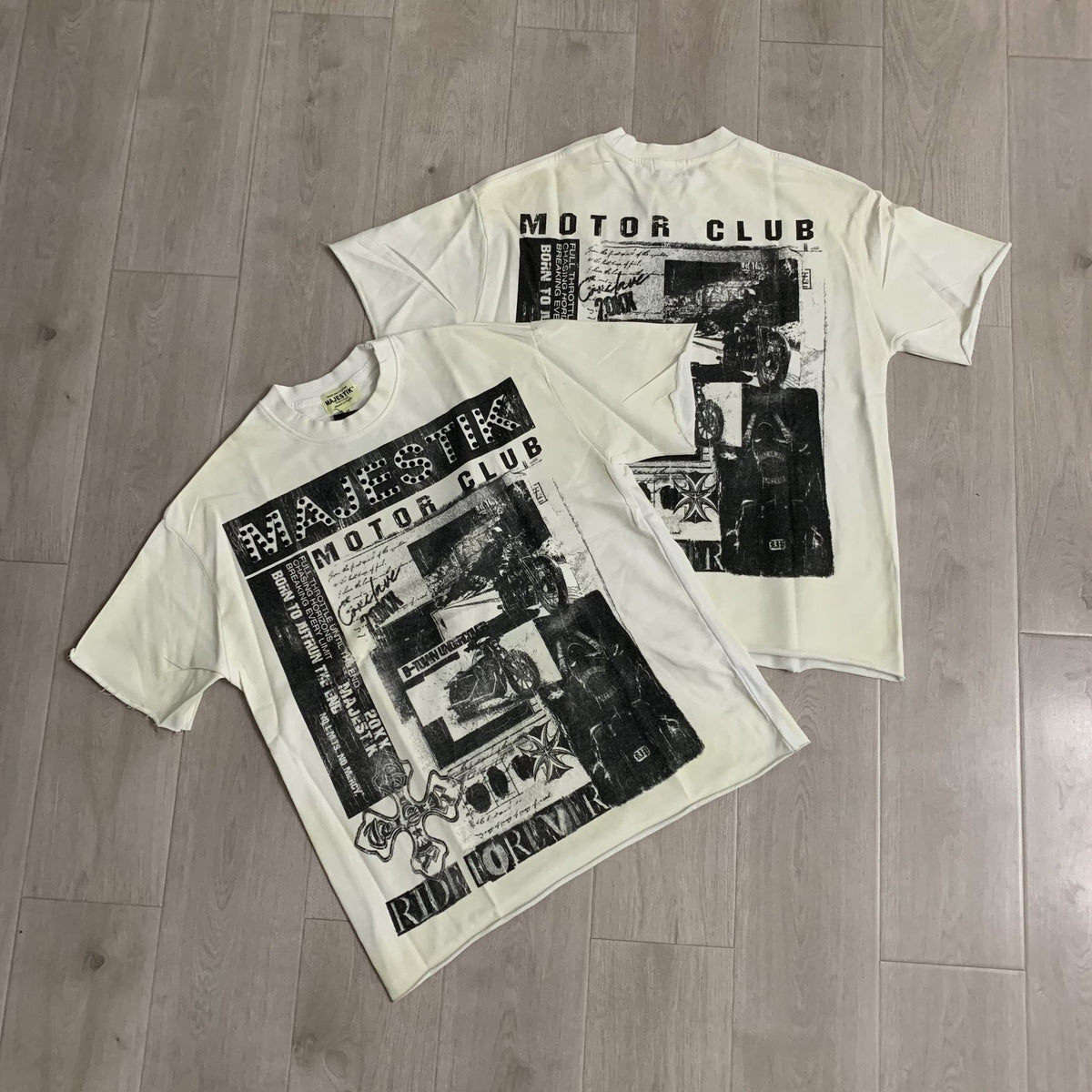 MAJESTIK Motor Club Graphic T-Shirt
